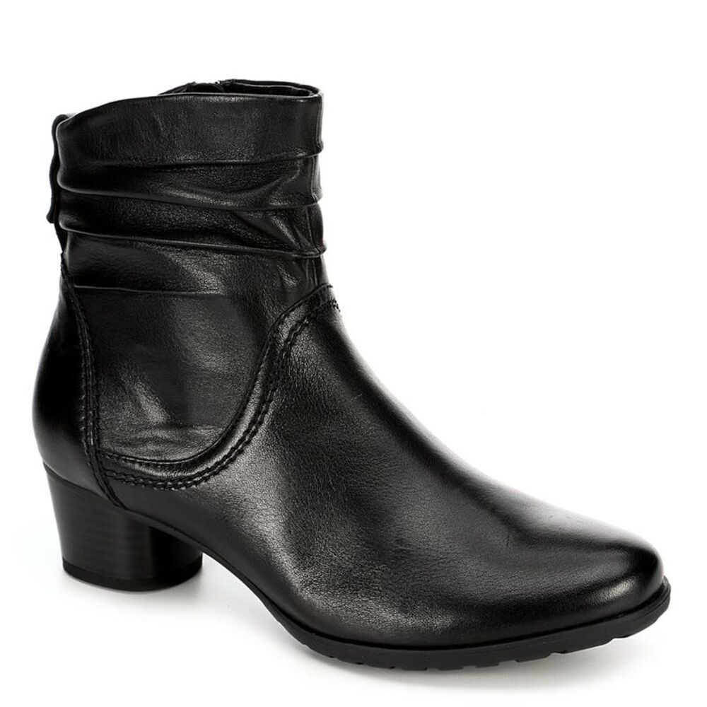 Medicus Womens 'Theodora' Side Zip Slouch Ankle Boots